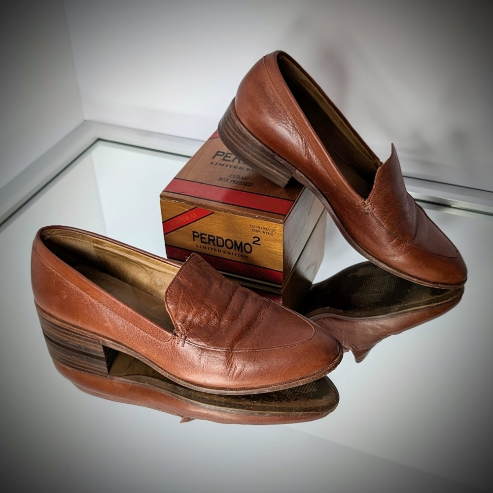 Madewell Brown Leather Loafers